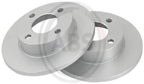 2x Original A.B.S. Brake Disc 15765 for Audi