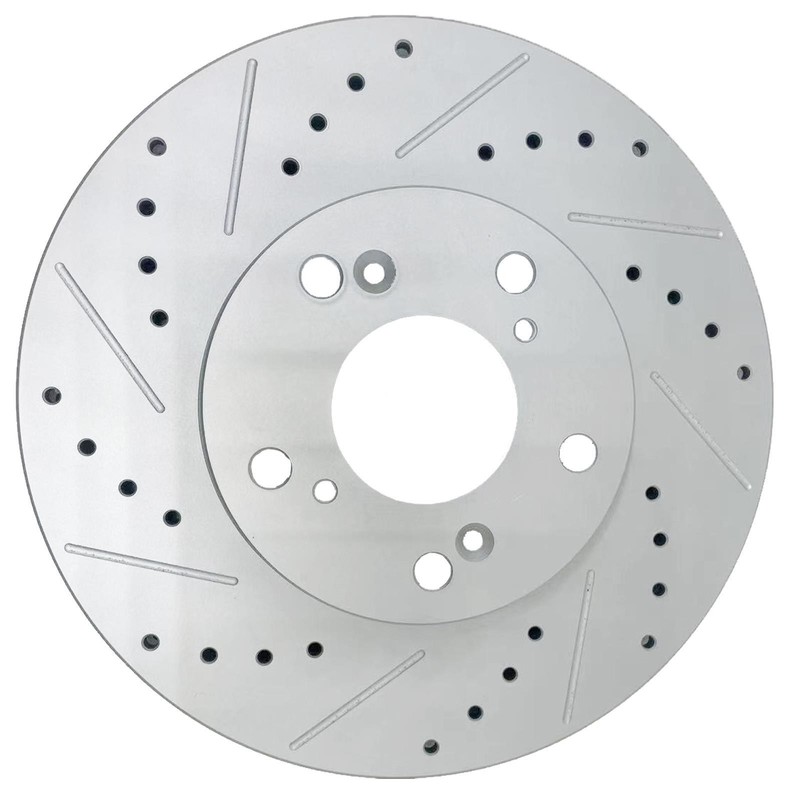 282mm Front Brake Rotors & Brake Pads for Honda Accord Civic Element CR-V 2.4L gallery