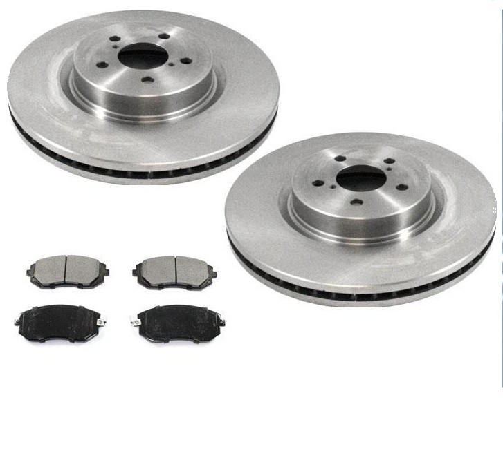 Front Brake Rotors & Ceramic Pads fits for Subaru Legacy V6 3.0L 08-09