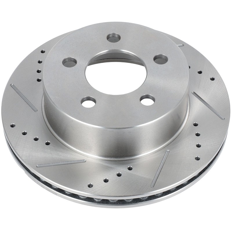 2X Front Brake Rotor Fits Jeep For Cherokee Xj 1999 2000 2001 Vented Drilled gallery