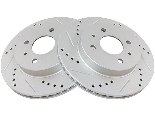 Front DIY Solutions Brake Rotor Set fits Saturn SC1 1993-2002 38KFNN