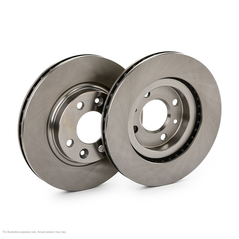 2x APEC Front Brake Discs for SMART FORTWO Coupe 2014- 258mm Vented DSK3078 gallery
