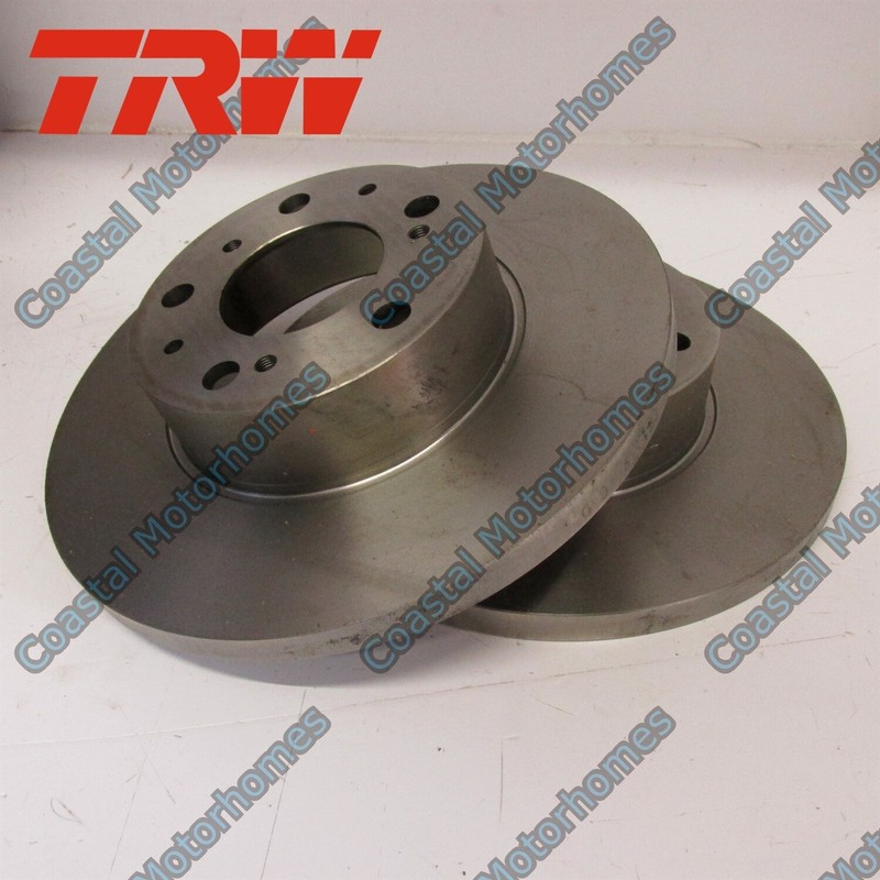 Fits Talbot Express Fiat Ducato Pair Brake Discs PeugeotJ5 Citroen C25 290mm TRW