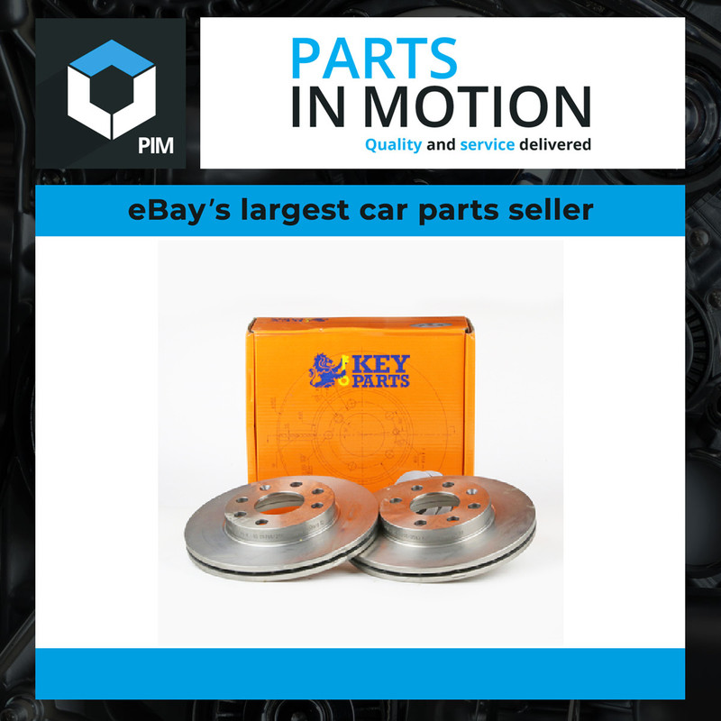 2x Brake Discs Pair Vented fits CHEVROLET SPARK M300 Front 1.0 1.2 2010 on 236mm
