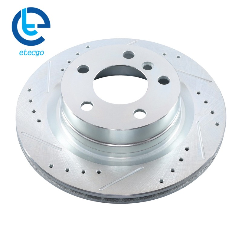 For BMW 228i F22/F23 2016 320i F30 13-15 Rear 300mm Drilled Brake Rotors & Pads gallery