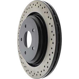 Rr Drilled Brake Rotor Centric Parts 128.62096 gallery