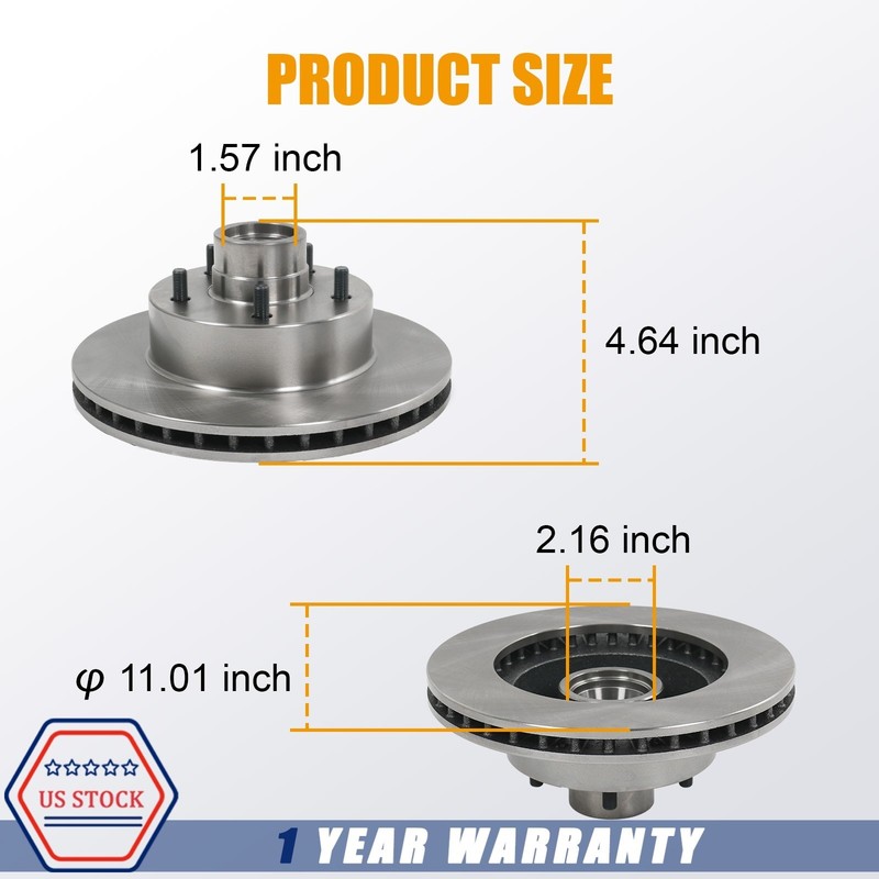 Front Disc Brake Conversion Kit NEW For Motors 1949-54 Chevy Car/53-62 Corvette gallery