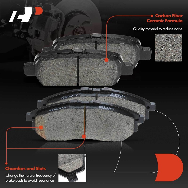 Drilled Rotors & Ceramic Brake Pad Front & Rear for INFINITI FX35 FX37 FX45 QX70 gallery