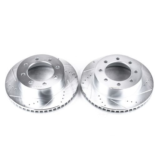 Power Stop AR-8771XPR Drilled and Slotted Front Brake Rotor (Pair) gallery