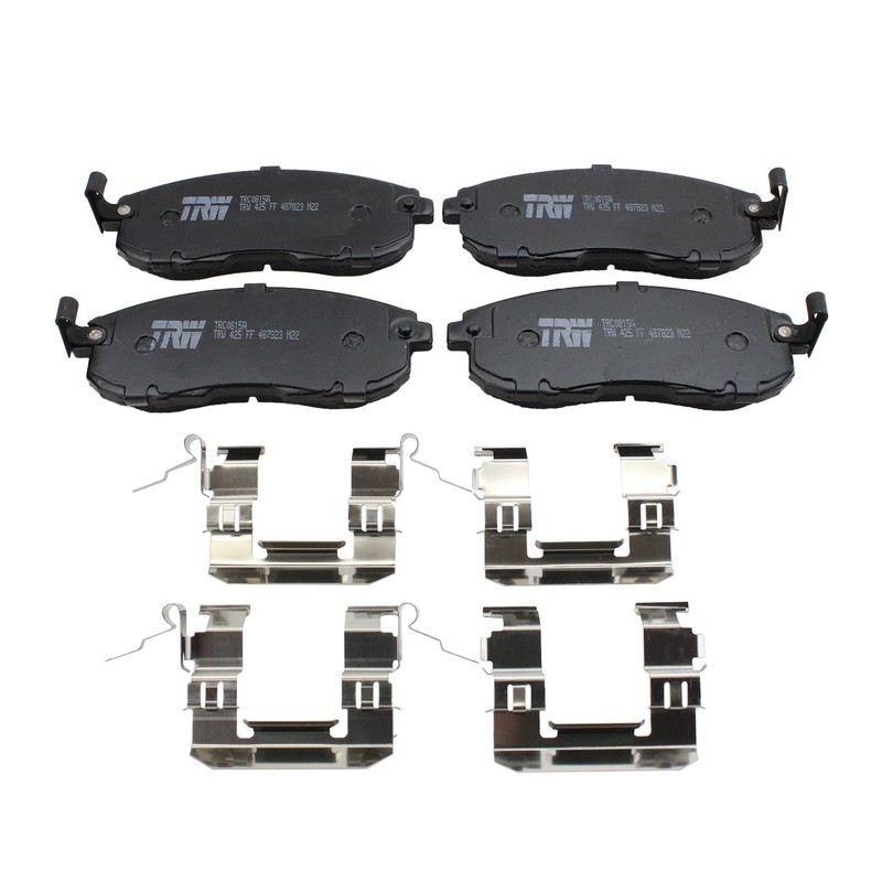 DuraGo Front Rotors TRW Pro Ceramic Disc Brake Pads Kit For Cube Sentra Versa gallery