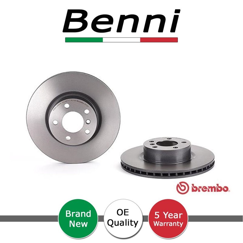 Brake Disc Front Benni Fits BMW X3 2010-2017 X4 2014-2018 2.0 D 3.0