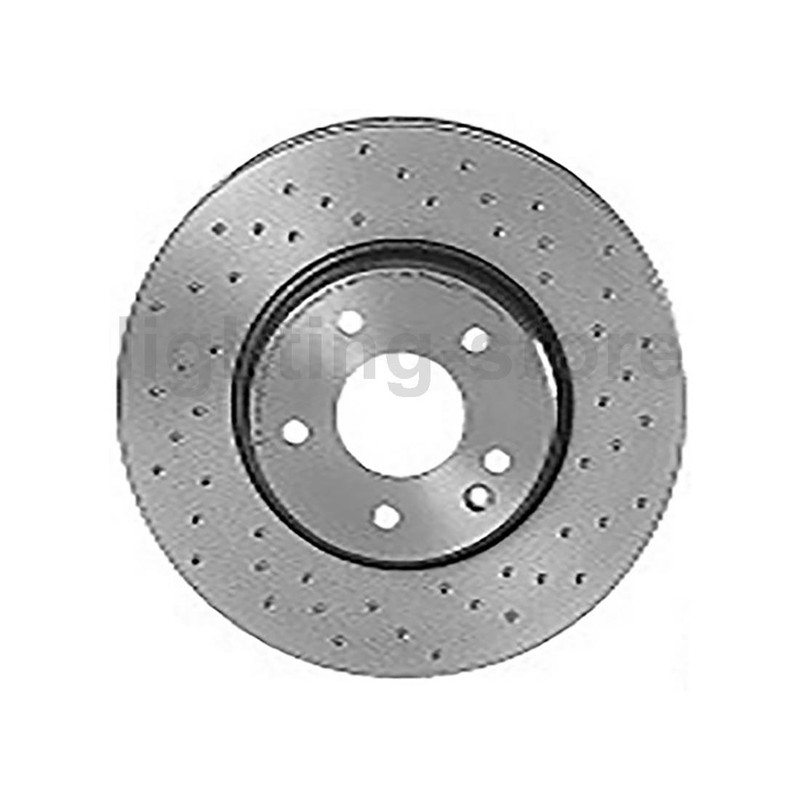 Front+Rear Disc Rotors and Brake Pads Fits 2000 Mercedes-Benz CLK320 gallery