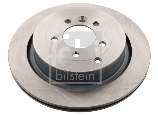 2x Febi 43845 Rear Brake Discs Pair 350mm Vented Fits Land Rover Range