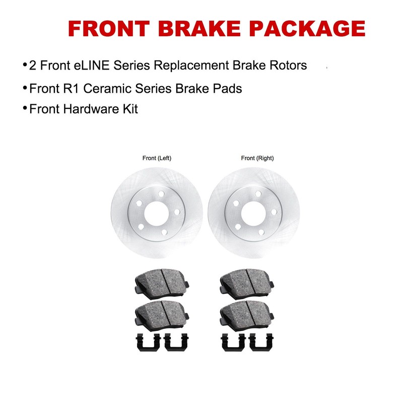 R1 Concepts Wfwh2 73023 R1 Concepts E Line Series Brake Rotor With Ceramic gallery