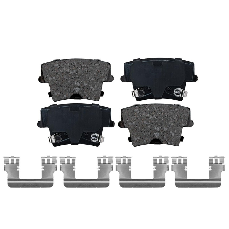 350mm Rear Drilled Brake Rotors and Ceramic Brake Pads for Dodge Charger Magnum gallery