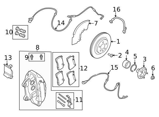 Genuine Land-Rover Rotor LR161894 gallery