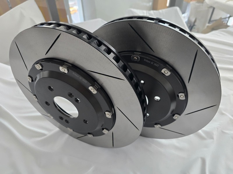 Lightweight 360x32mm Slotted Front Floating Brake Discs ELNATRA N- Pair KR gallery
