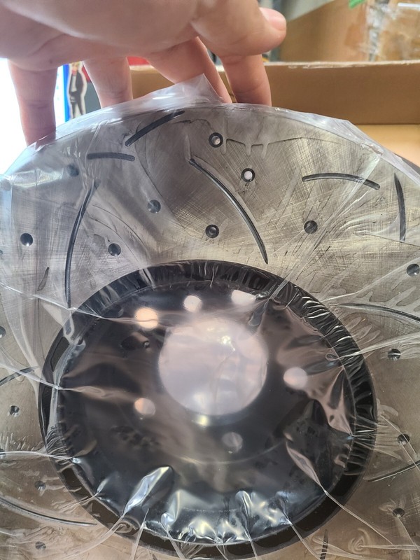 DS One Performance DS1-DS8168 Rotor Drilled And Slotted gallery