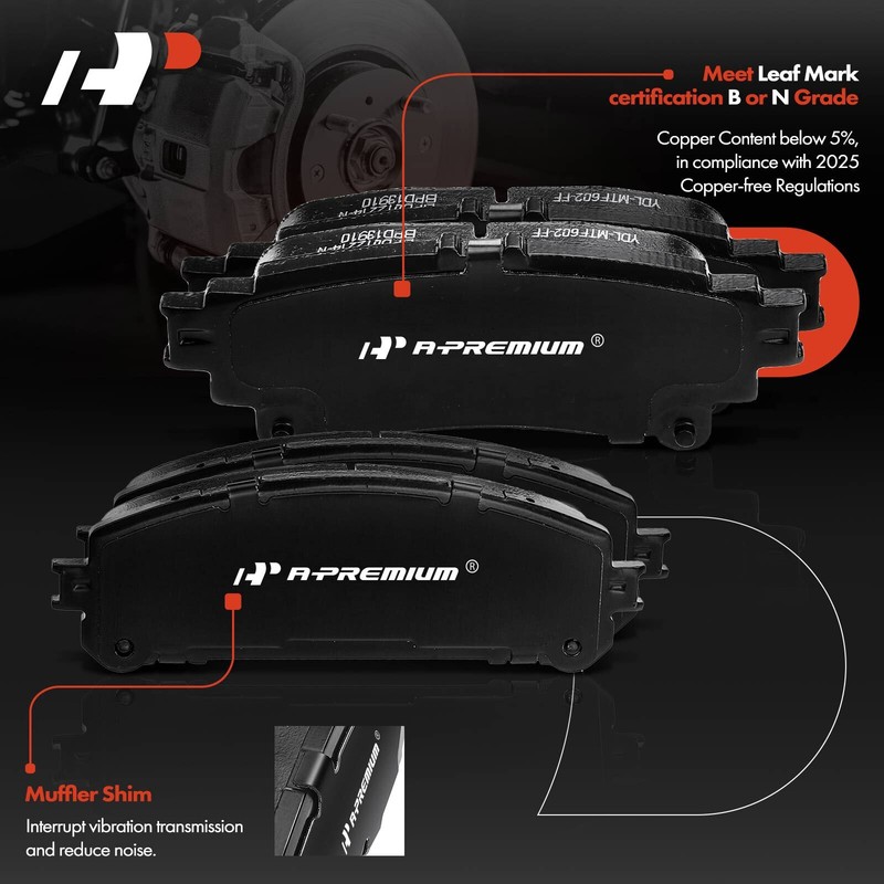 Front & Rear Disc Brake Rotors & Ceramic Brake Pads for Lexus RX350 10-15 Toyota gallery