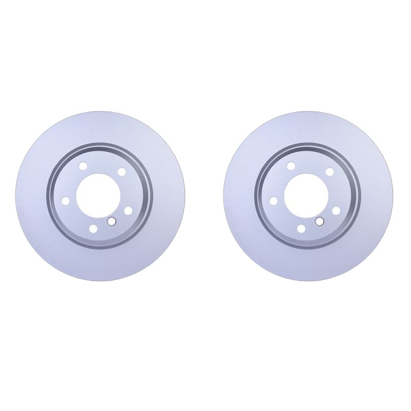 Hella Pair Set of Front 330mm Disc Brake Rotors For BMW E90 330i 330xi Base