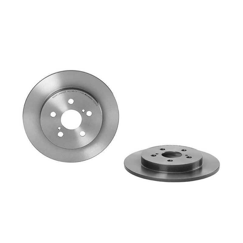 Brake Pads Rotors Set Front Rear Fits Toyota Prius 1.8L gallery
