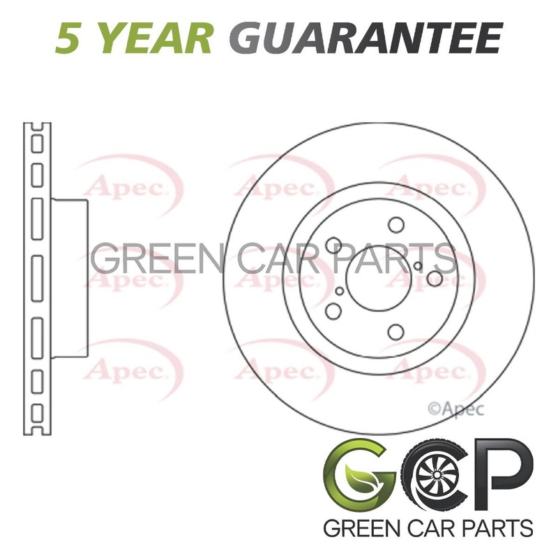 Brake Disc Front GCP Fits Subaru Forester Impreza Legacy 1.5 1.6 2.0 2.5