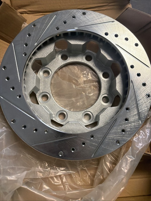 Dynamic Friction 631-40048R Front Right Drilled & Slotted Brake Rotor gallery