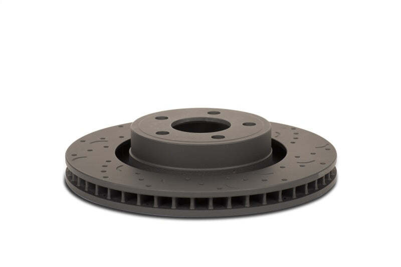Hawk Talon Fits 2009 Subaru Forester Drilled and Slotted Front Brake Rotor Set gallery