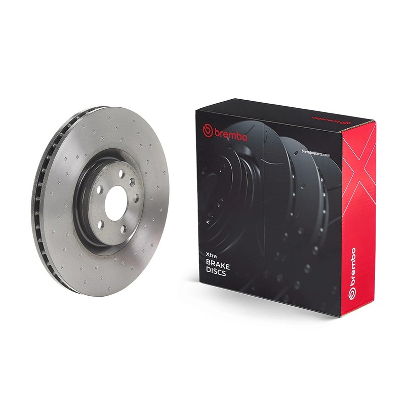 Brake Disc Single Vented fits VOLVO V90 Mk2 2.0D Front 2016 on 345mm New gallery