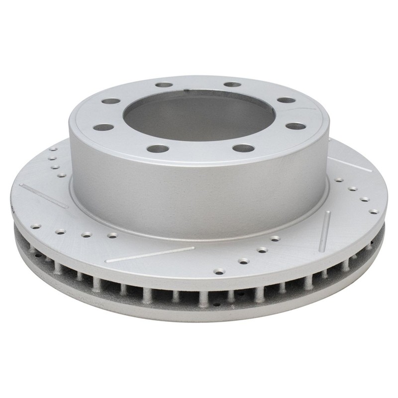 Front Metallic Pad, Performance Rotor & Caliper Kit for Ford Super Duty gallery