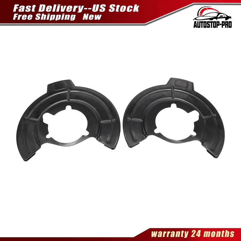 Front Disc Brake Splash Shields 68043286AB 68043287AB For 07-18 Jeep Wrangler JK