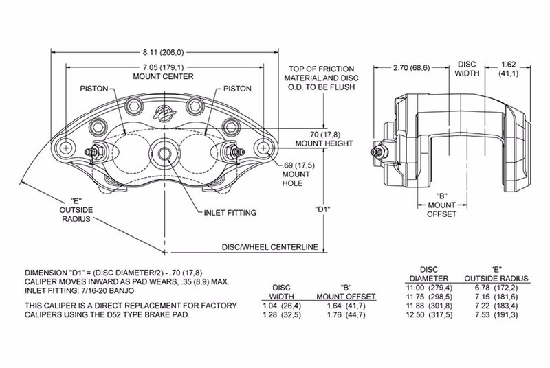 1964-72 El Camino Four Wheel Disc Brake Conversion Wilwood Black Out gallery