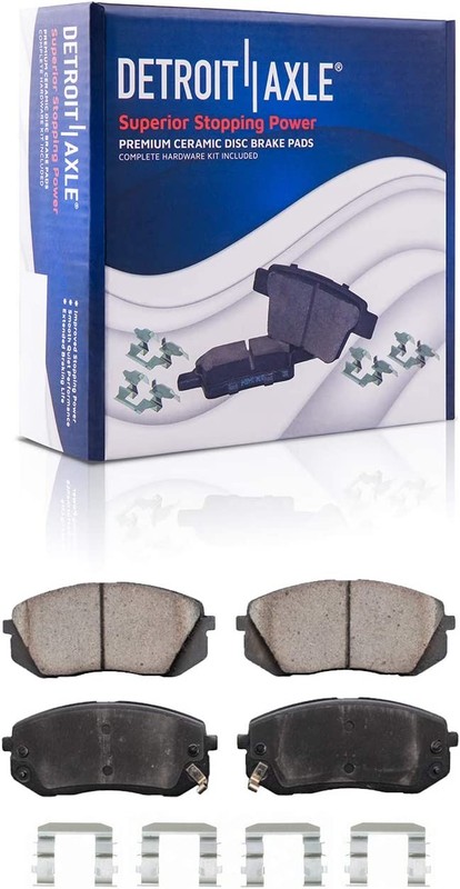 5-Lug Front & Rear Brake Pads Rotors for 2010-2016 Hyundai Tucson gallery