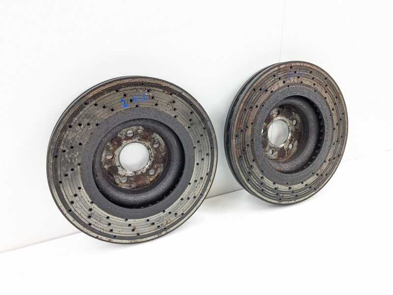 MERCEDES CL C216 BRAKE DISC FRONT LEFT & RIGHT SIDE PAIR X2 2012 gallery
