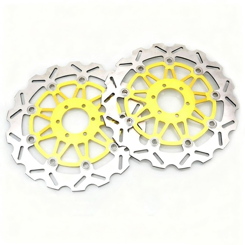 2PCS Front Brake Disc For Aprilia RS Tuono125 RS660 900 RSV4 RR V4R 1200