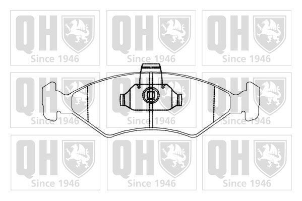 Quinton Hazell Front Discs (Pair) & Front Pads + Rear Discs (Pair) & Rear Pads gallery