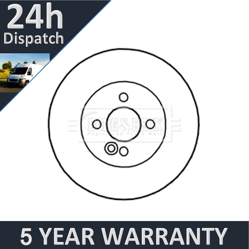 Fits Mini Cooper One Clubman 1.6 D 2.0 One Purevue Front Brake Disc 34116858651