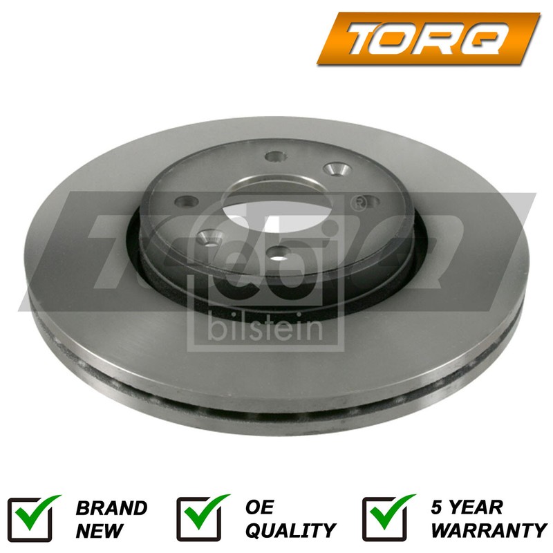 Brake Discs Front Torq Fits Renault Clio Megane Scenic Captur 8671005975