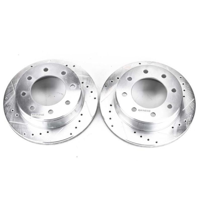 Power Stop FITS 2003-2019 Chevrolet Express 2500 Rear Evolution Rotors – Pair