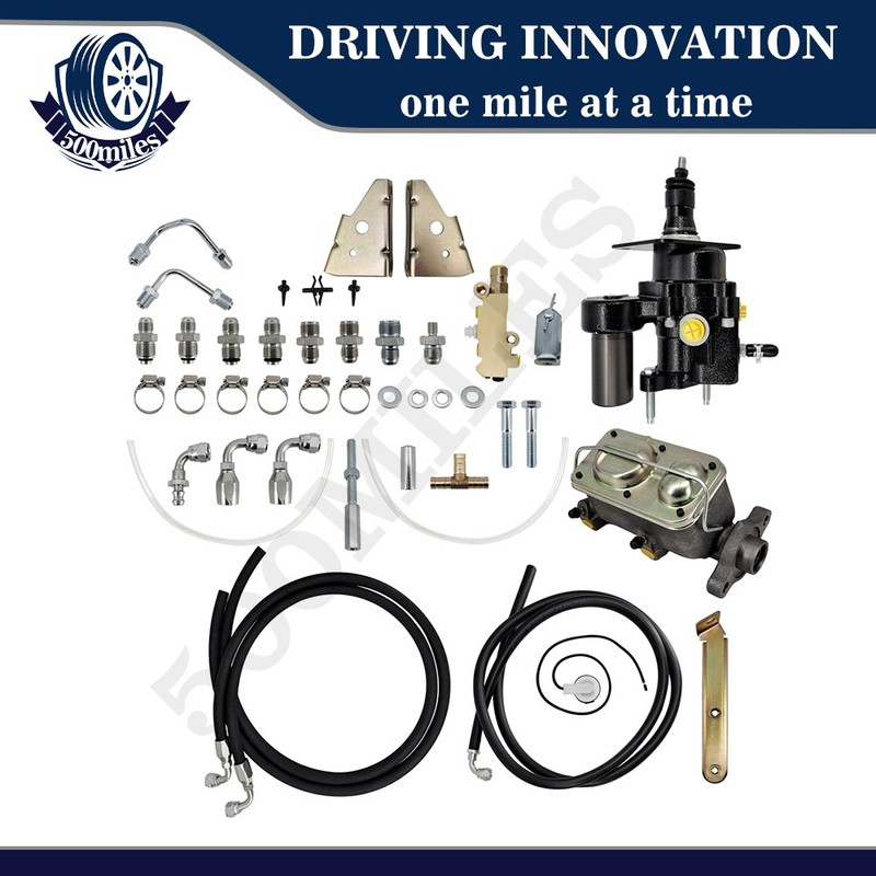 Power Brake Booster Kit & Hoses For 1970 – 1979 Chevy Camaro Hydro Boost