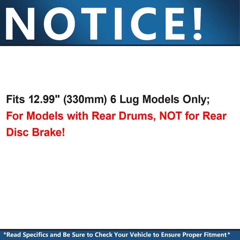 Front Disc Brake Rotors for Silverado Suburban Express Sierra Savana 1500 Tahoe gallery