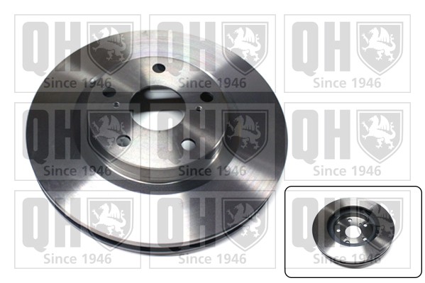 2x Brake Discs Pair Vented fits TOYOTA RAV4 2.0D Front 12 to 18 296mm Set QH New gallery