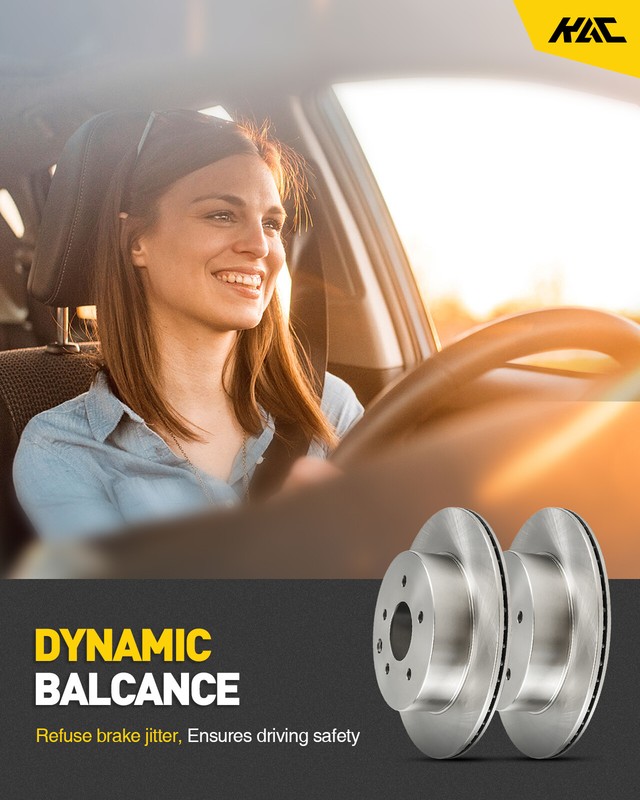 Rear 55171 Brake Rotors for 10-14 Cadillac CTS 3.0L gallery