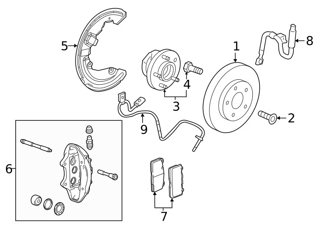 Genuine GM Disc Brake Rotor 13547575 gallery