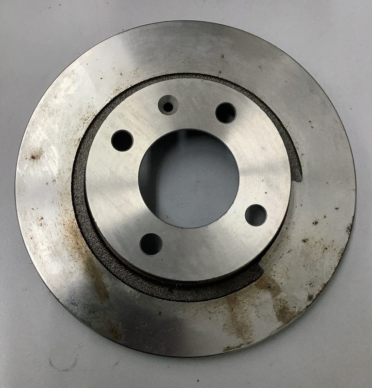 Lot of 2 ATE 171615301 24.0112.01014.1 Brake Rotors for '73-'93 Audi VW (r17) gallery