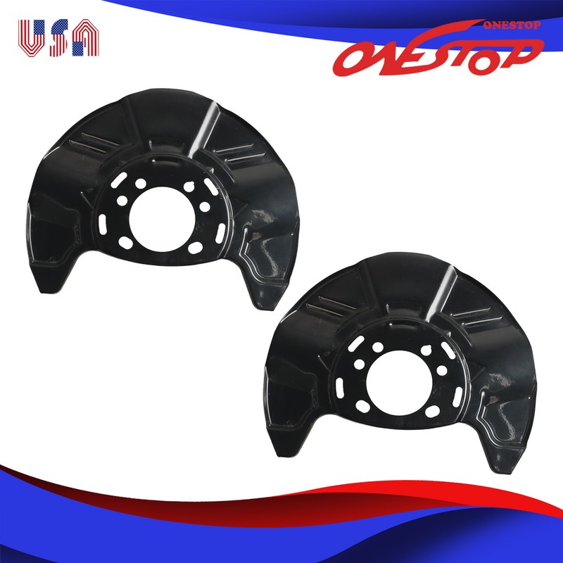 Pair Dust Shield Disc Brake Pad Shield Antirust for 05-14 Subaru Legacy Outback