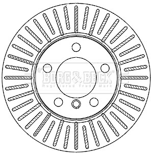 Fits Mini Countryman Paceman 1.6 D 2.0 One MFD Front 1x Brake Disc 34119811537 gallery