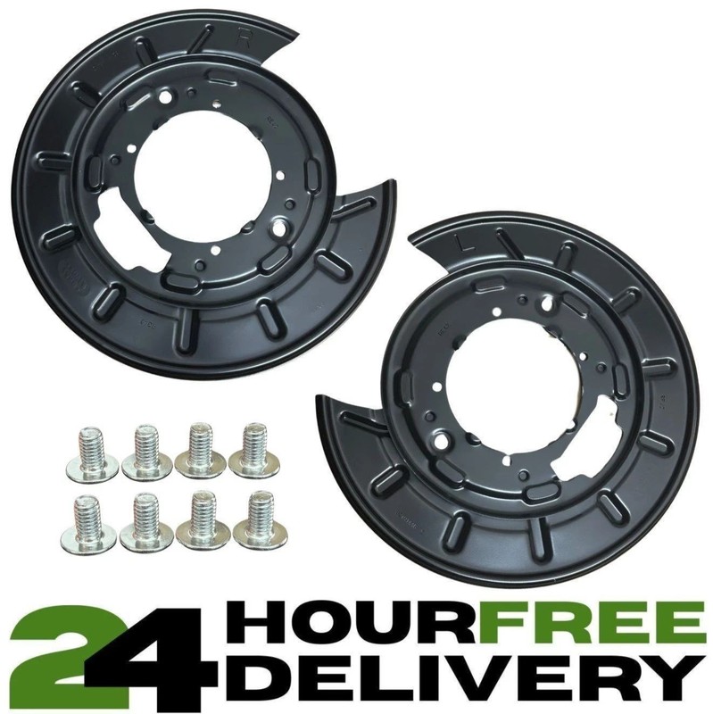 Genuine LR Rear Brake Disc Plates RH & LH with 8 Bolts for Freelander 2 LR001021
