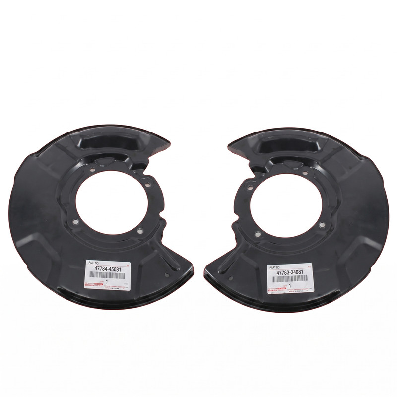 Genuine TOYOTA 96-02 4Runner 95-04 Tacoma Front Disc Brake Dust Shield SET