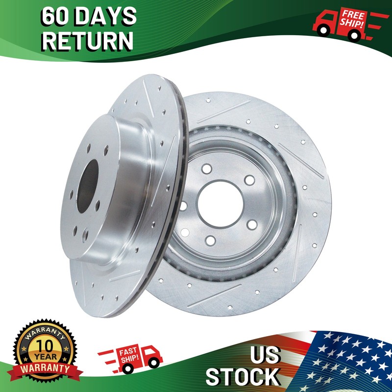 12.13″ (308mm) Rear Drilled Disc Brake Rotors for NISSAN MAXIMA 2009 – 2023